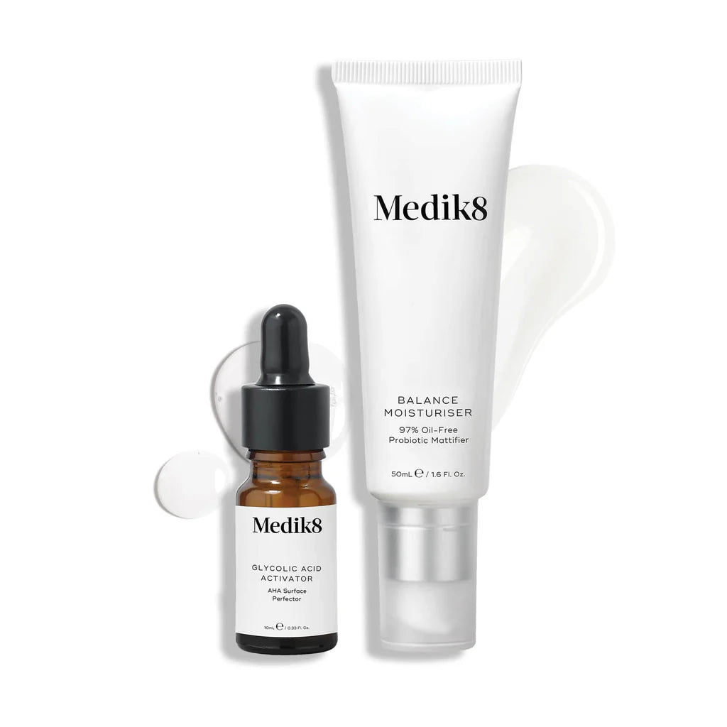 Balance Moisturiser & Glycolic Acid Activator